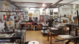 atelier de gravure Beaux-arts de Toulouse ISDAT