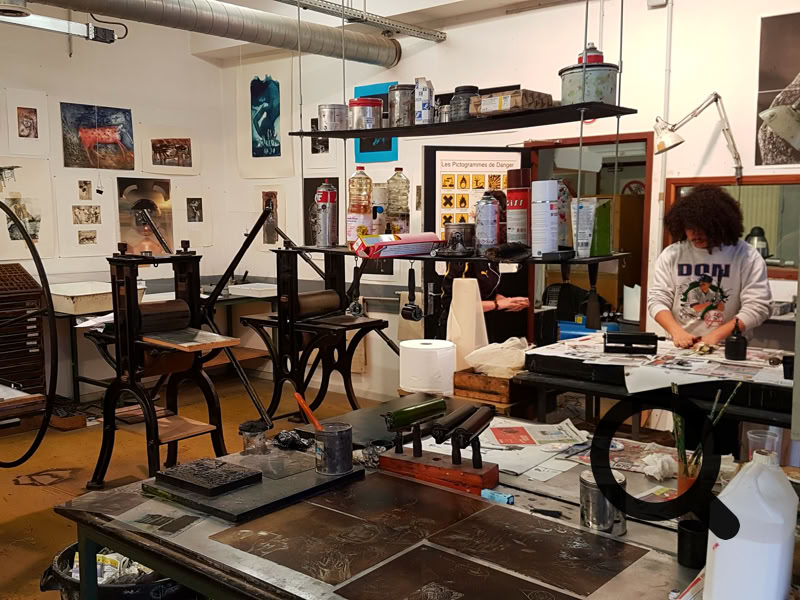 atelier de gravure beaux-arts de toulouse isdat