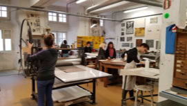 atelier de gravure Beaux-arts de Toulouse ISDAT