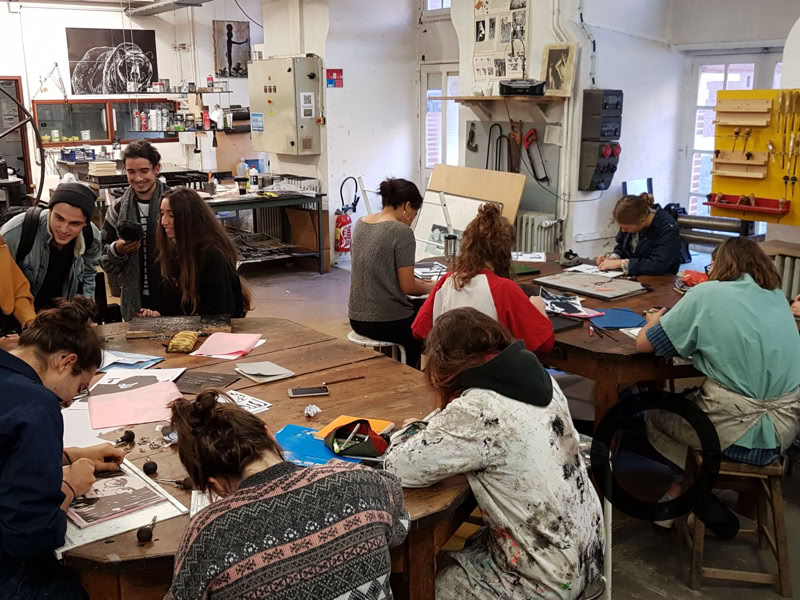 atelier du multiple beaux-arts de toulouse isdat