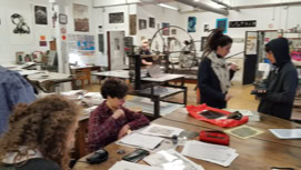atelier de gravure Beaux-arts de Toulouse ISDAT